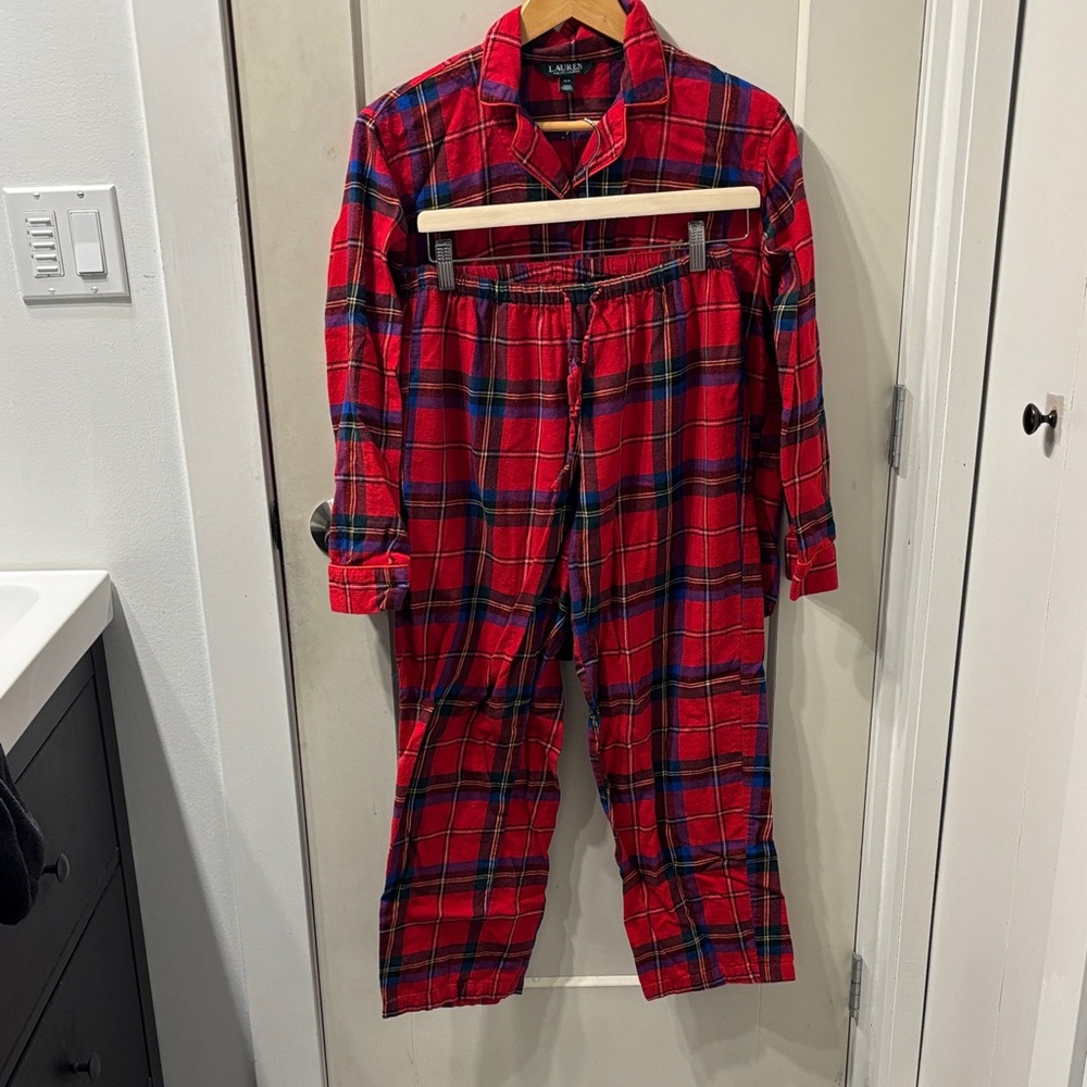 Ralph Lauren Red Plaid Pajamas